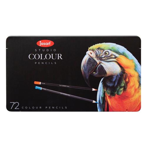 Jasart Studio Colour Pencil Sets Tin 72 [ FSC 100% ]