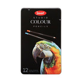 Jasart Studio Colour Pencil Sets Tin 72 [ FSC 100% ]