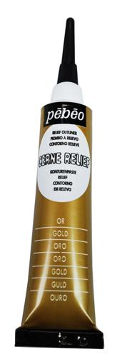 Pebeo Vitrail Cerne Relief 20ml Imitation Lead