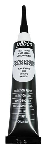Pebeo Vitrail Cerne Relief 20ml Imitation Lead