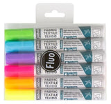 Pebeo 7A Marker Sets Opaque Set 6 Pastel Orn Pnk Vlt Blu Grn Tpe