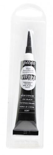 Pebeo Vitrea 160 Glossy Outliner 20ml Pearl Blister