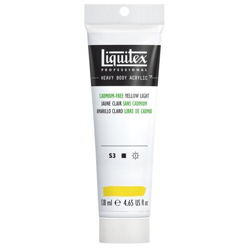 Liquitex Heavy Body Acrylic 138ml Cadmium Free Yellow Light