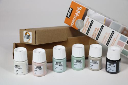 Pebeo Porcelaine 150 Sets 20ml Set 6 Chalk