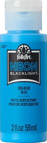 FolkArt Neon Blacklight Acrylic Paint 59ml Orange