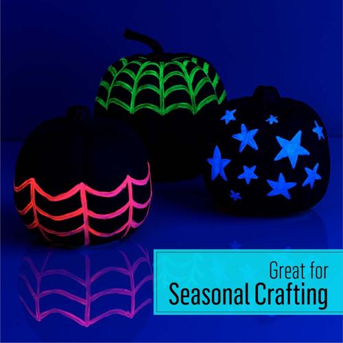 FolkArt Neon Blacklight Acrylic Paint 59ml Orange