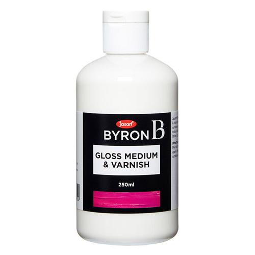 Jasart Byron Medium & Varnish Gloss Medium & Varnish 250ml