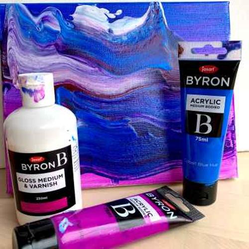 Jasart Byron Medium & Varnish Matt Medium & Varnish 250ml