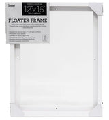 Jasart Floater Frames Thick Edge 12x12 Inch White