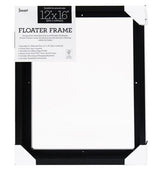 Jasart Floater Frames Thick Edge 12x12 Inch White