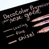 Marvy DecoColor Premium Chisel Paint Markers  Chisel Silver