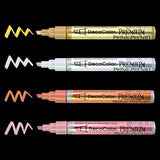 Marvy DecoColor Premium Chisel Paint Markers  Chisel Silver