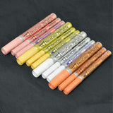 Marvy DecoColor Premium Chisel Paint Markers  Chisel Silver