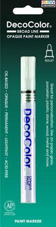 Marvy DecoColor Opaque Broad Paint Markers  Broad Line Black