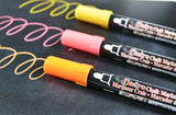 Marvy Bistro Bullet Chalk Markers  Bullet Fluorescent Green