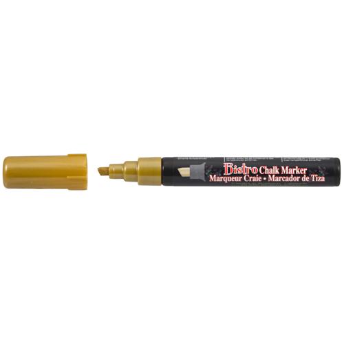 Marvy Bistro Chisel Chalk Markers  Chisel Gold