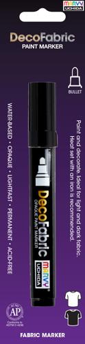 Marvy DecoFabric Paint Markers  Red