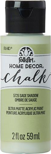 FolkArt Home Decor Chalk Acrylic Paint 59ml Sage Shadow (5725)