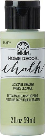 FolkArt Home Decor Chalk Acrylic Paint 59ml Sage Shadow (5725)