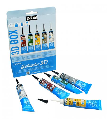 Pebeo Setacolor 3D Sets 3D Set