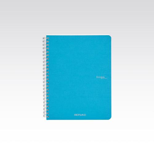 Fabriano Ecoqua Original Spiral 90gsm Lined A5 Turquoise 70 Sheets