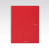Fabriano Ecoqua Original Spiral 90gsm Lined A4 Raspberry 70 Sheets