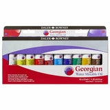 Daler Rowney Georgian Watermixable Oil Colour Sets StudioSet 10 X 37ml
