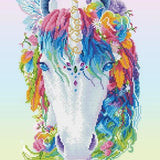 Diamond Dotz Diamond Kit DD10-11 Mystic Unicorn 51x41cm