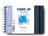 Canson Art Book Montval 300GSM A4 Landscape Cold Pressed