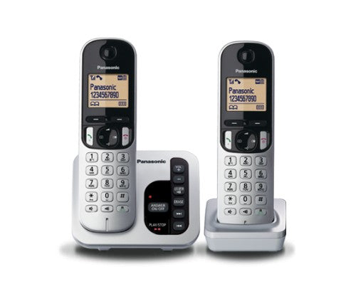 Digital Cordless Answering System - Twin Handsets - Panasonic