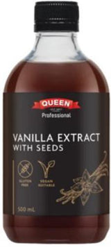 Natural Vanilla Extract With Seeds Queen 500ml