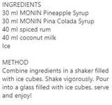 Pineapple Syrup Monin 700ml