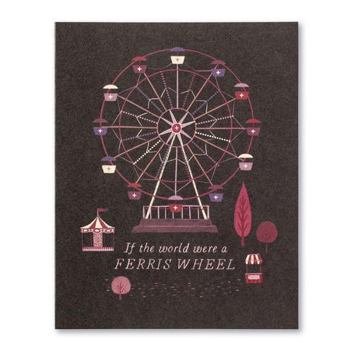 Card Lm Friendship If The World…Ferris Wheel