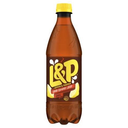L&P Lemon Soft Drink Bottles 24 x 600ml
