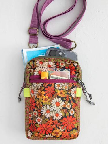 8 In 1 Pocket Crossbody Bag - Ditsy Garden