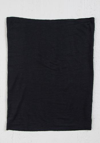 Boho Bandeau Solid Black