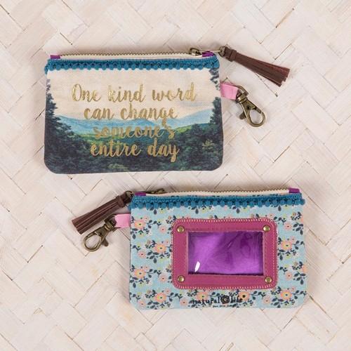 Id Pouch Indi Blue One Kind