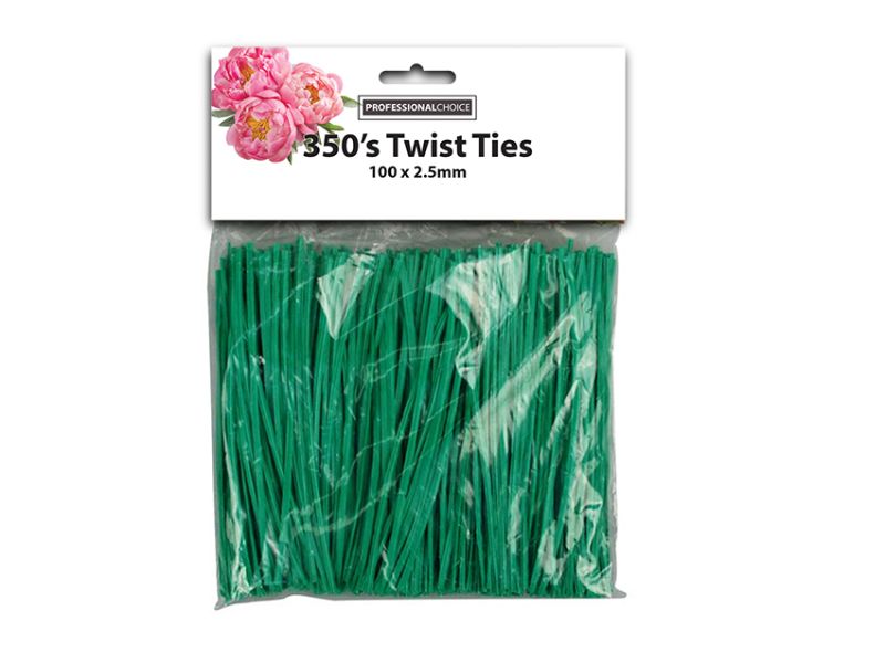 Twist Ties - 100 x 2.5mm (24 Packs)