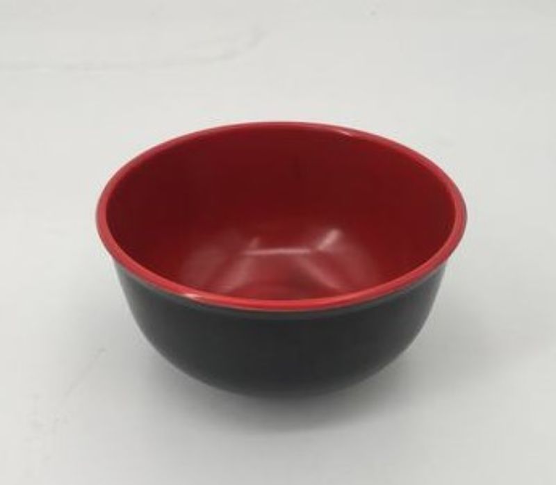 Set of 12 colorful 12.5cm melamine bowls, shatterproof and stylish, perfect for serving salads, snacks, and desserts.