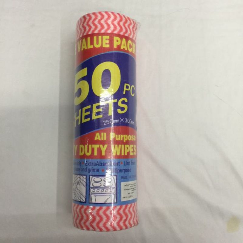 Kitchen Wipes - 25 x 30cm (12 Packs)