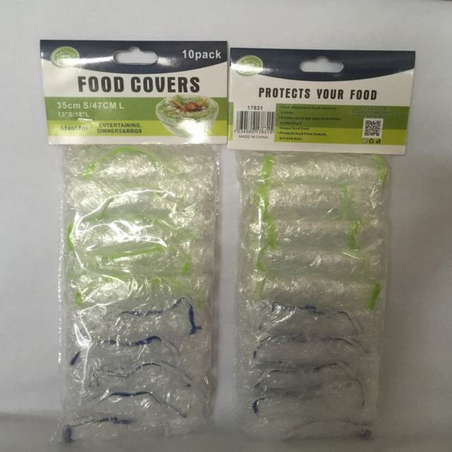 Colorful bowl covers (120pcs) in two sizes, keeping food fresh and protected. Perfect for kitchen storage.