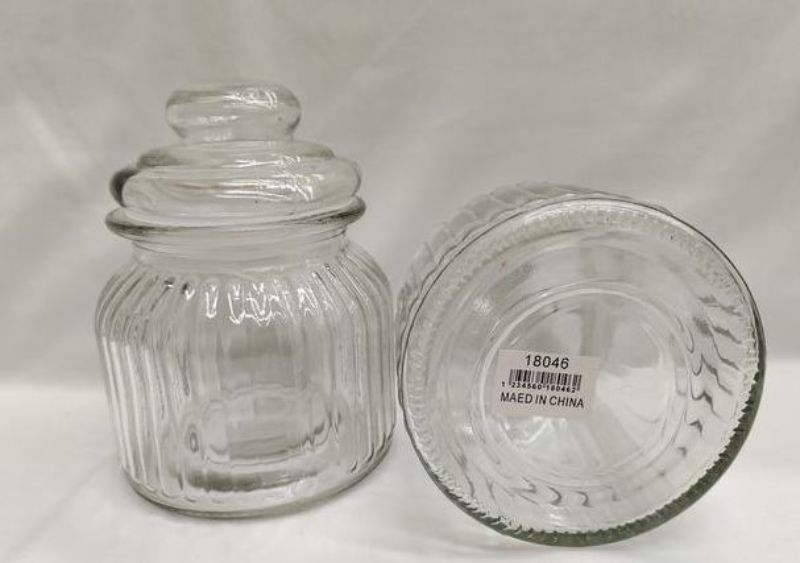 Set of 12 durable 650ML glass jars for food storage, preserving, and stylish pantry organization.