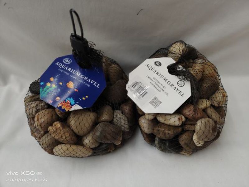 Aquarium Stones - Nature Large 1000g (12 Packs)