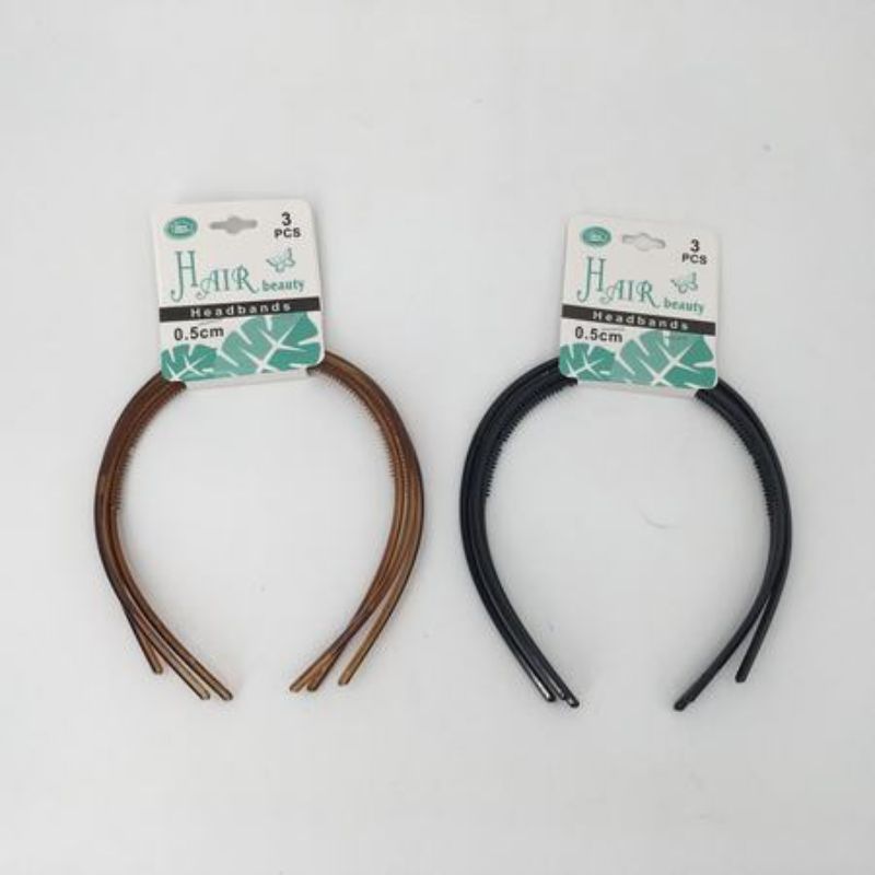 Set of 36 ultra-thin hair bands (0.5cm) for secure, damage-free styling suitable for all hair types.