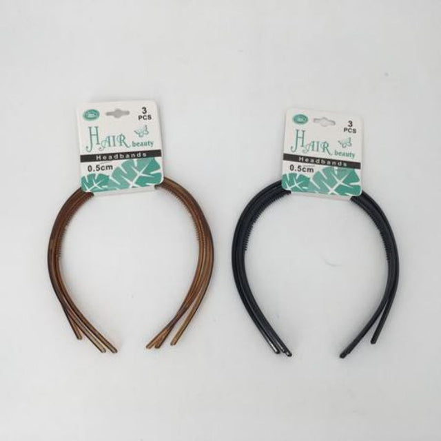 Set of 36 ultra-thin hair bands (0.5cm) for secure, damage-free styling suitable for all hair types.