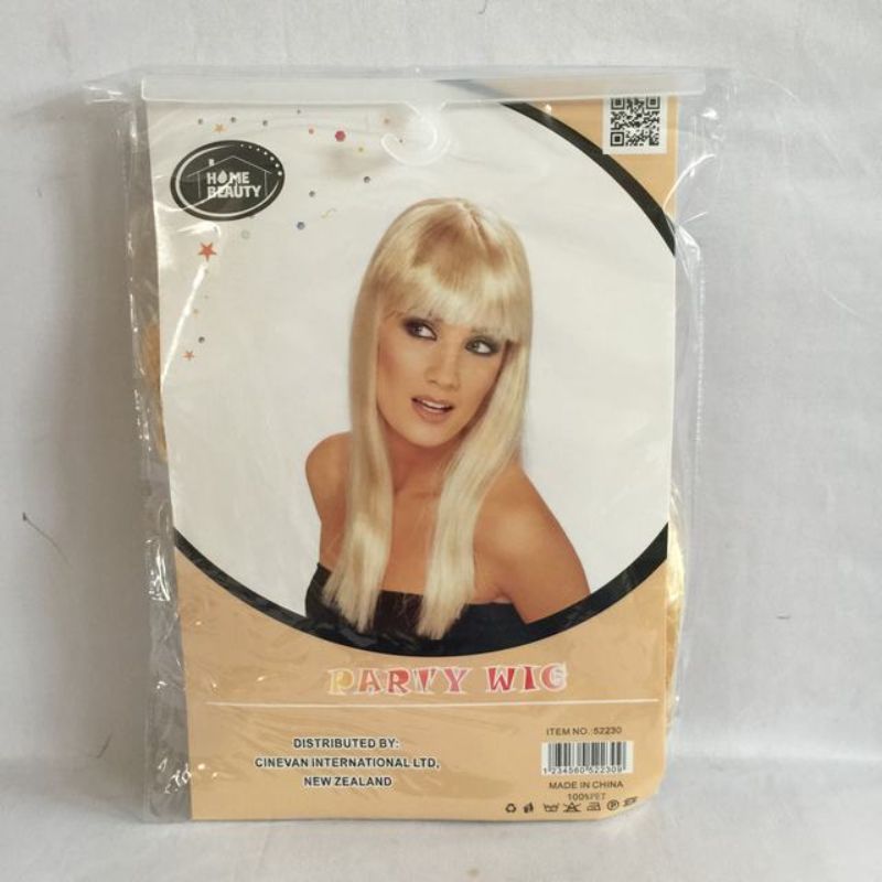 Party Wig - Long Straight Light Gold (Set of 5)