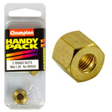 High-quality Champion M8 x 1.25mm manifold nut designed for reliable automotive and industrial fastenings.