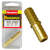 Durable Champion Brass 5/16in Hose Joiner for secure, leak-free connections in gardening and plumbing applications.