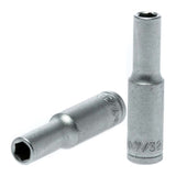 Teng 1/4in Dr. Deep Socket 7/32in, a durable tool for accessing hard-to-reach fasteners with precision and versatility.