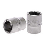 Teng 3/8in drive 9/16in socket made from chrome vanadium steel, ideal for automotive and heavy-duty repairs.